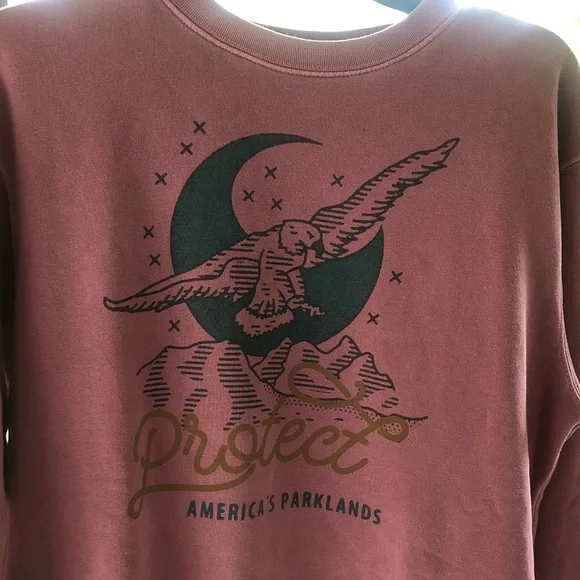 FP Movement by Free People Maroon Graphic Sweatshirt - Picture 2 of 5